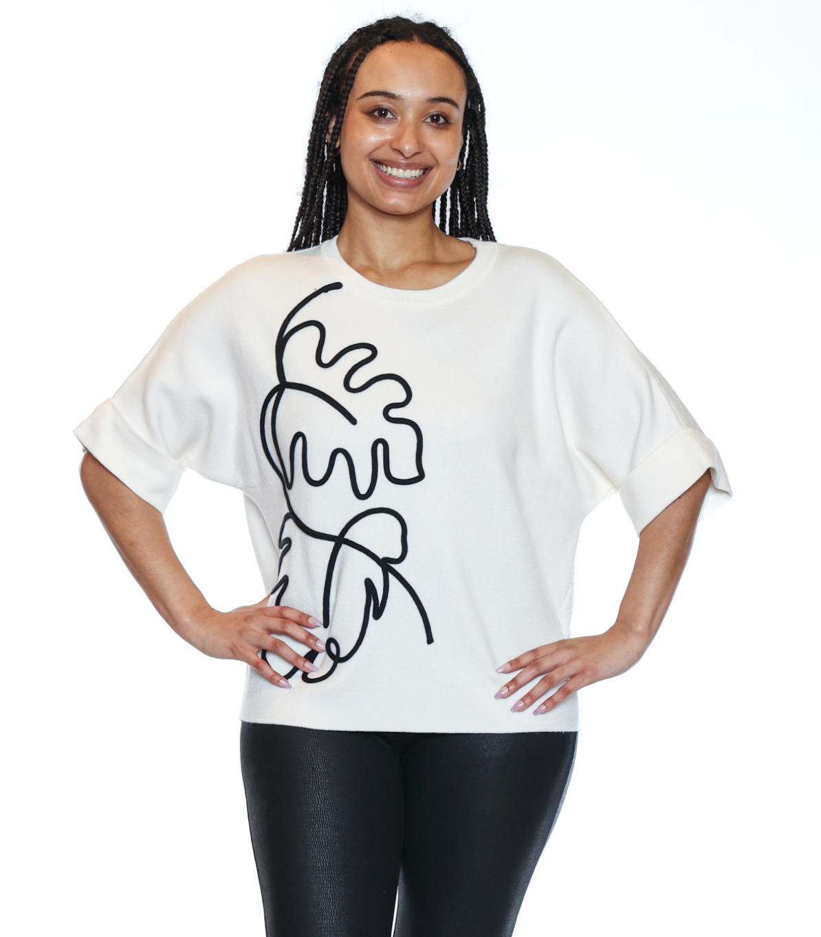 T5720 Ivory Sweater