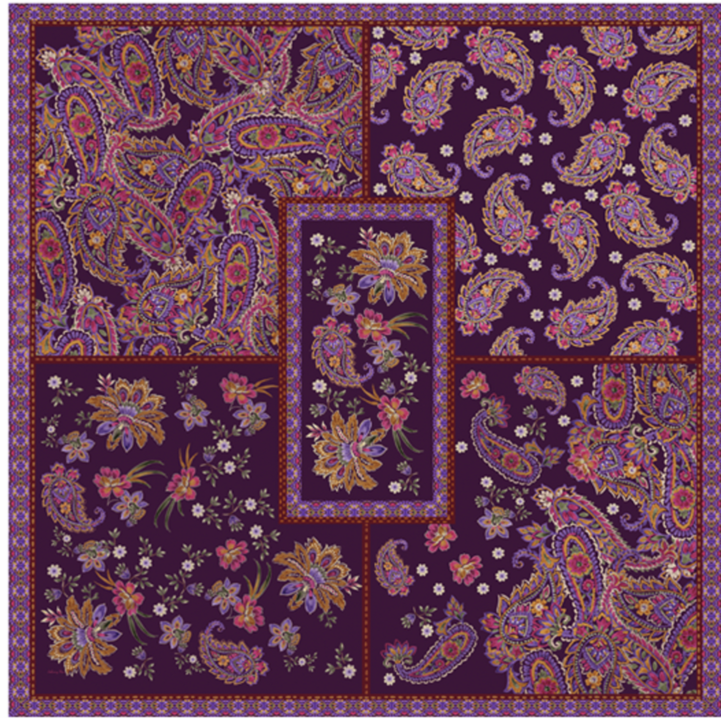 Domitila Velvet Scarf