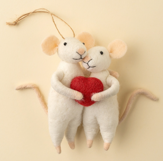 Sweetheart Mice Pair