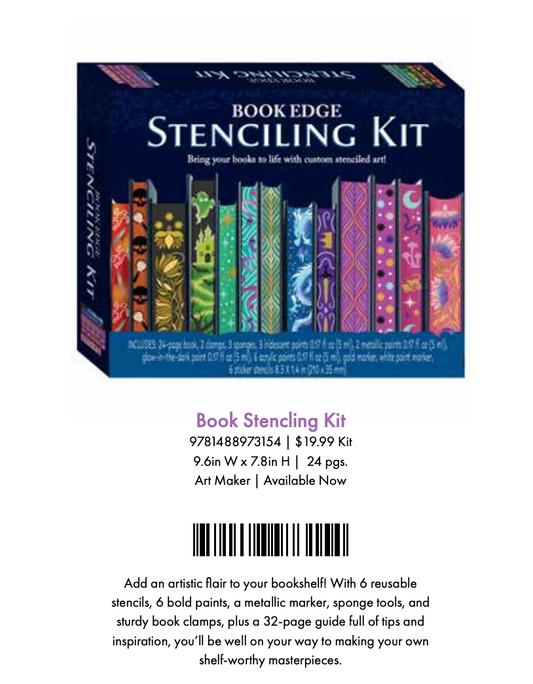 Book Edge Stencil Kit