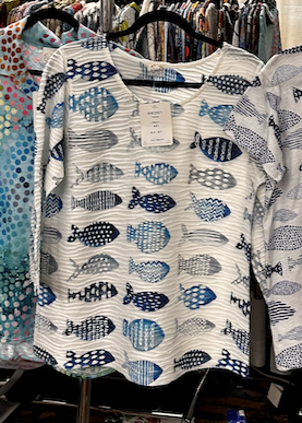 Fish 3/4 Sleeve 443