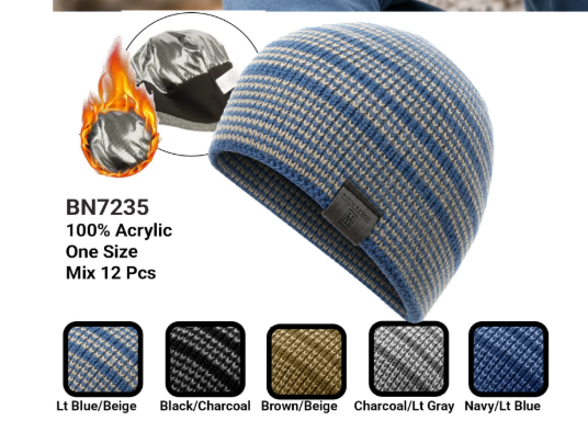 BN 7235 Beanie Asstd
