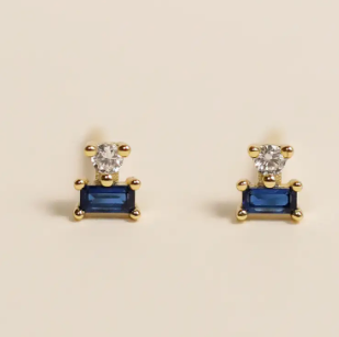 Earring - Dbl Stack