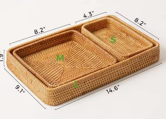 Rattan Tray