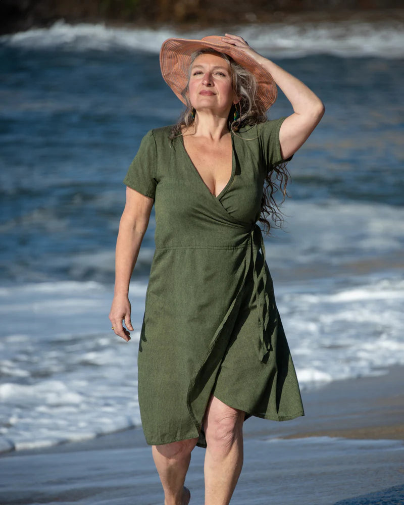 Kurta Wrap Dress OS