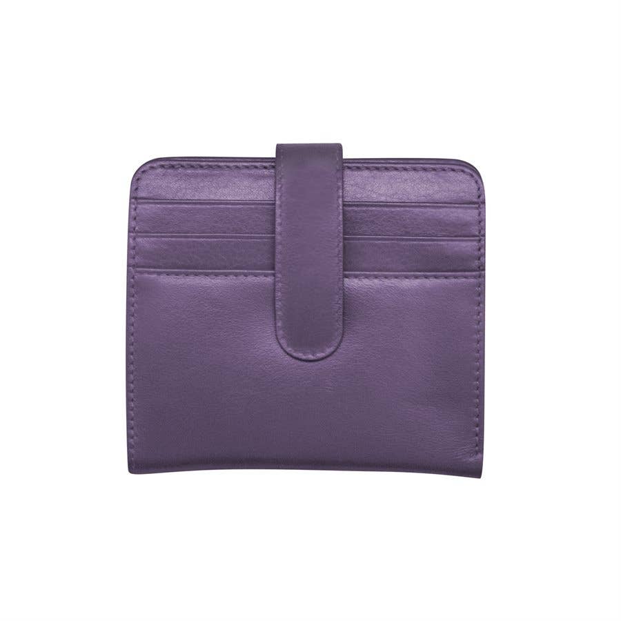 Small Leather Wallet - Credit Card Holder - 7301