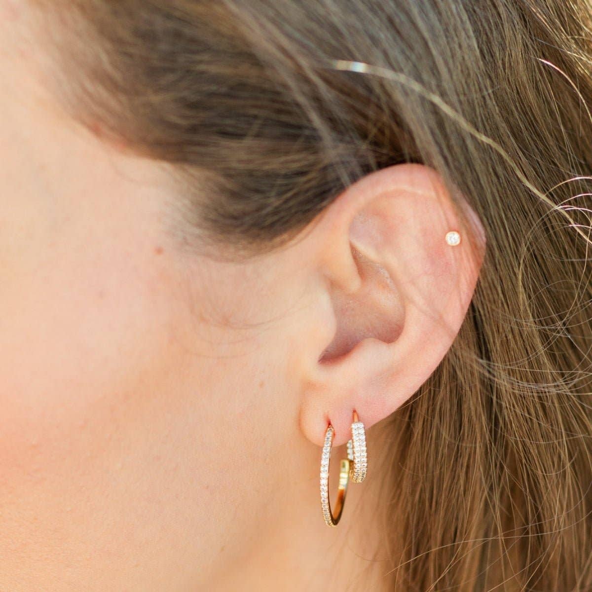 Pavé Hoops