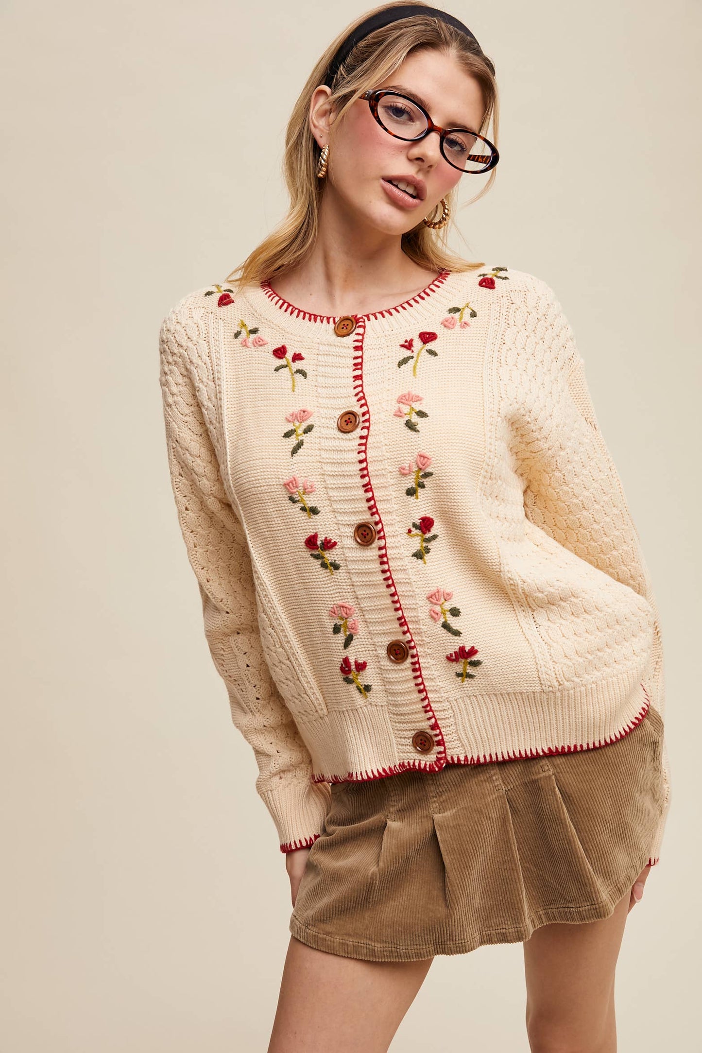 Floral Cardigan