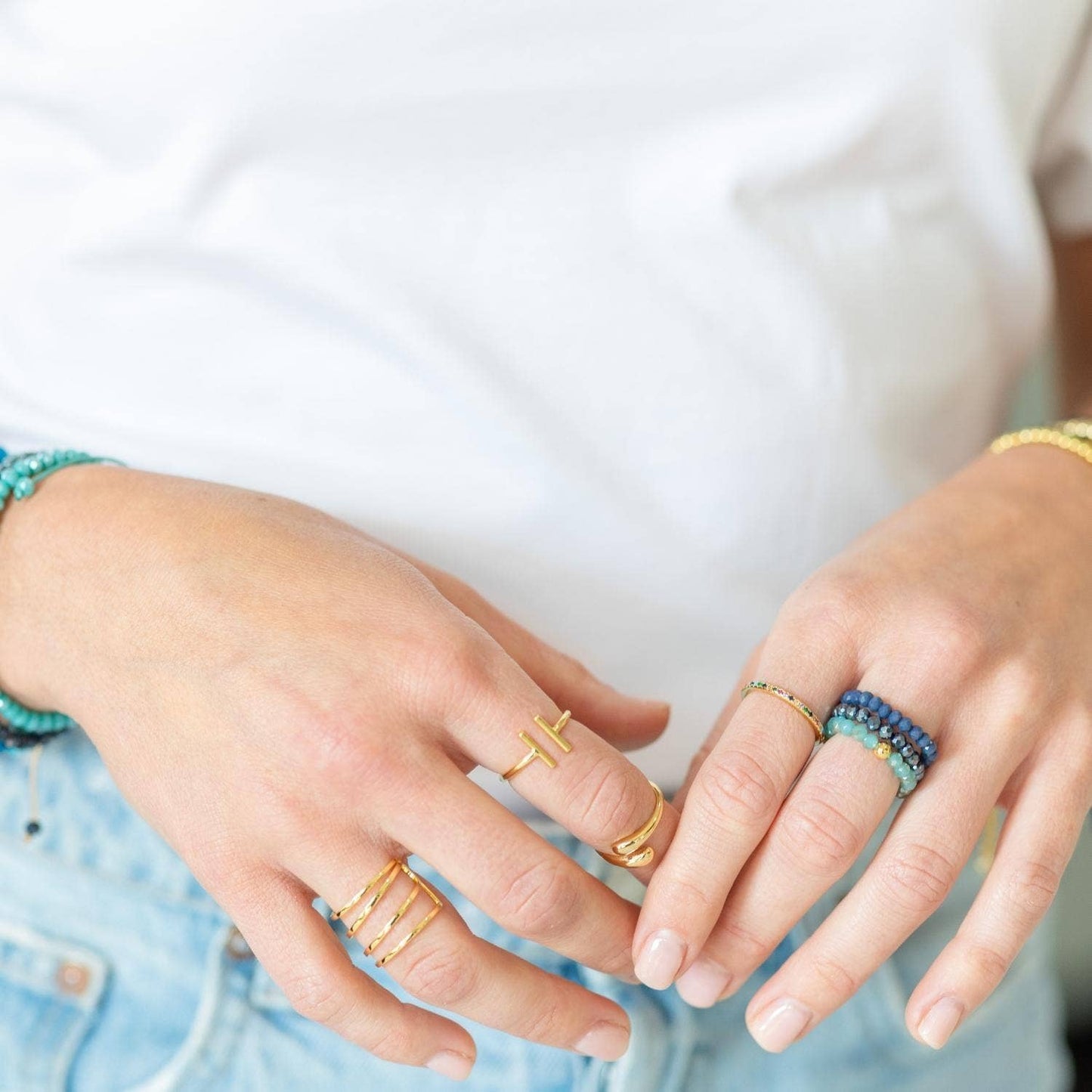 Stretch Crystal Ring