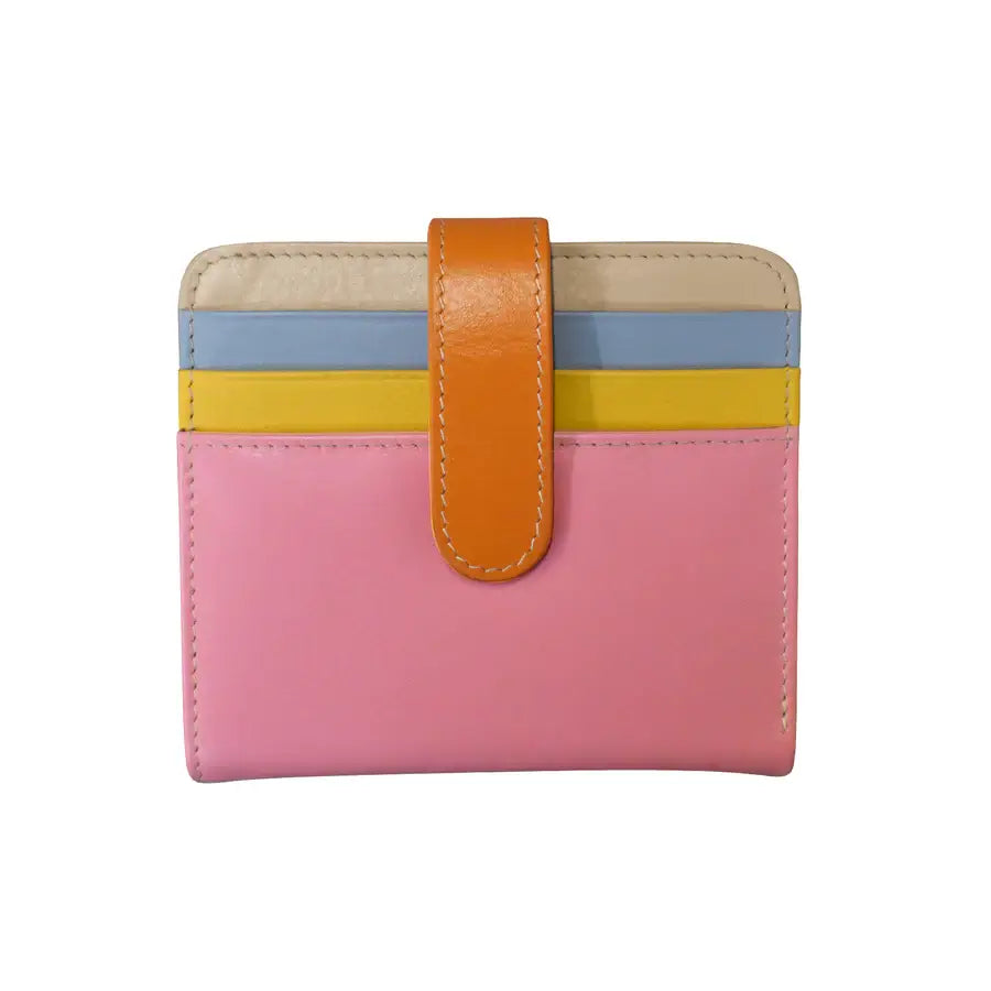 Small Leather Wallet - Credit Card Holder - 7301