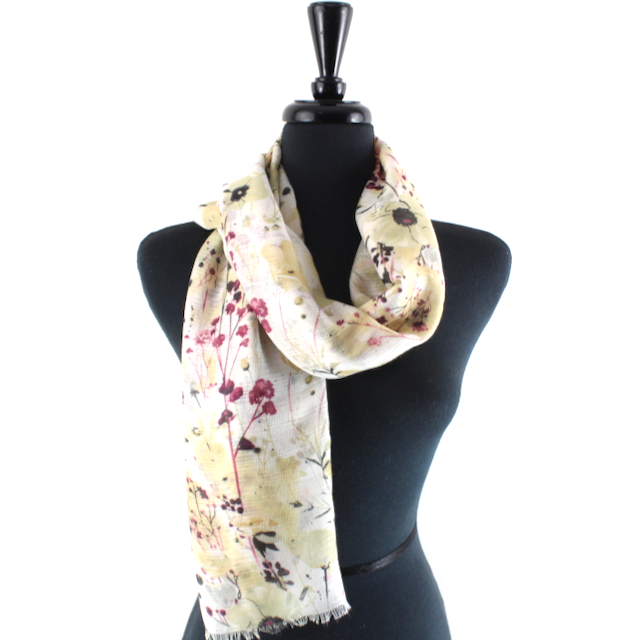 S26041 Flower Scarf