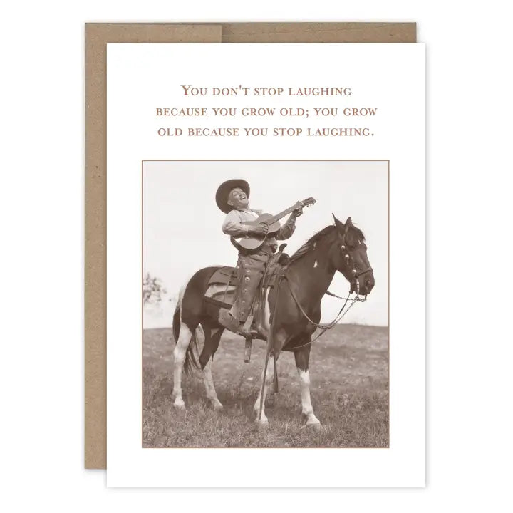 SM808 Don't Stop Laughing Card