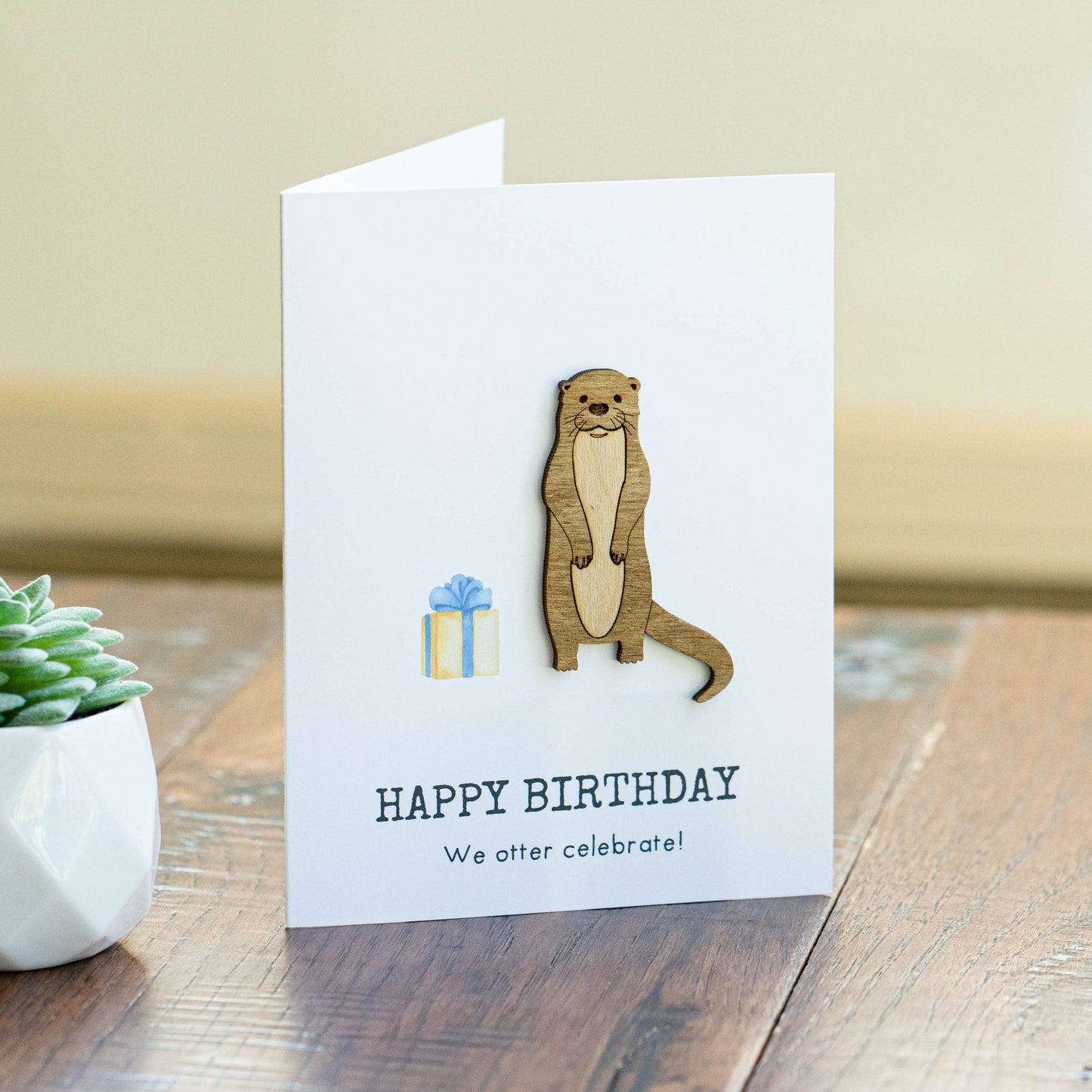 Otter Notecard