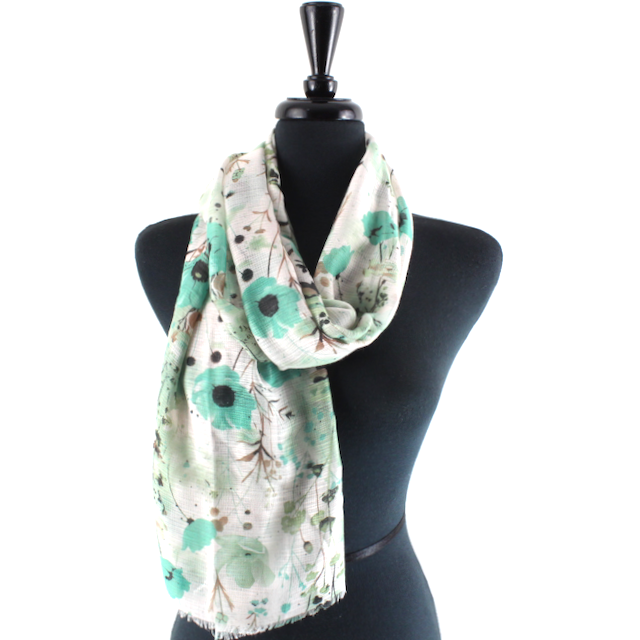 S26041 Flower Scarf