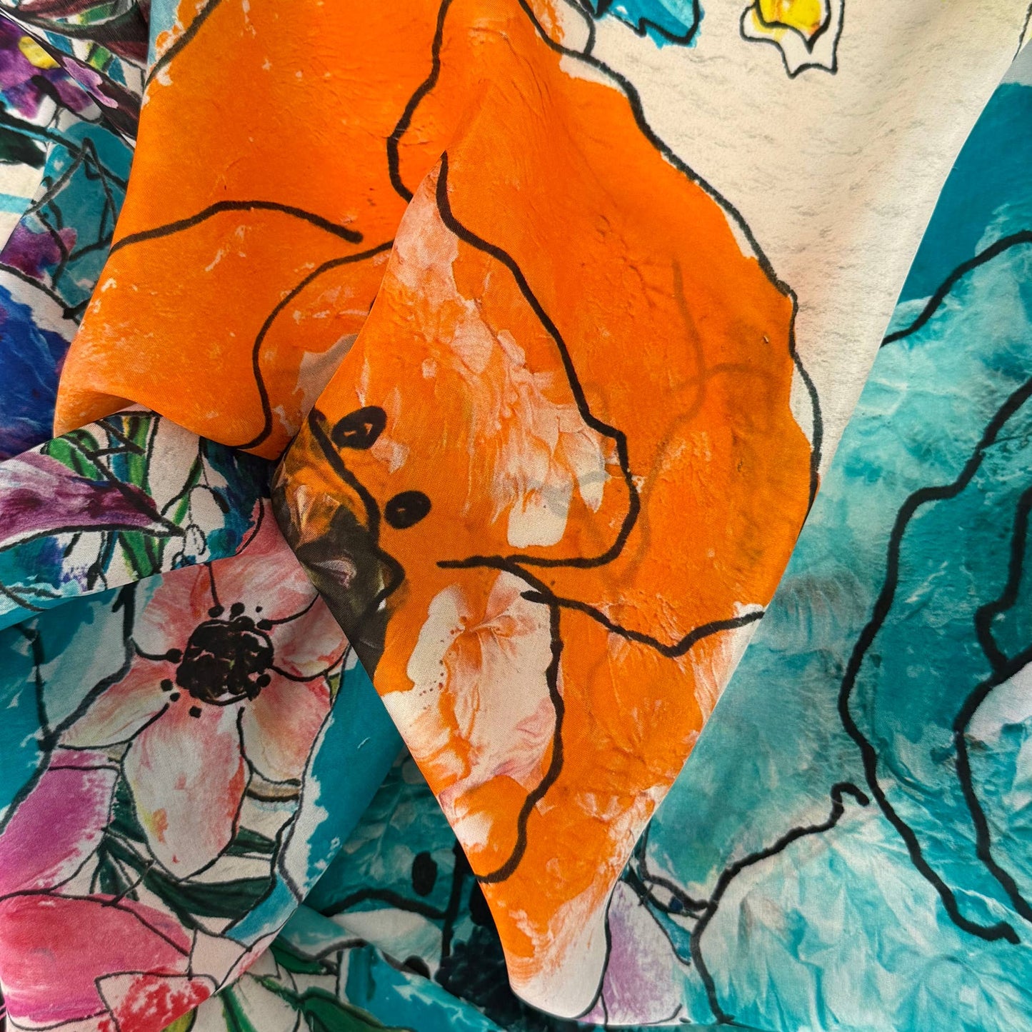 Lou 100% Silk Scarf