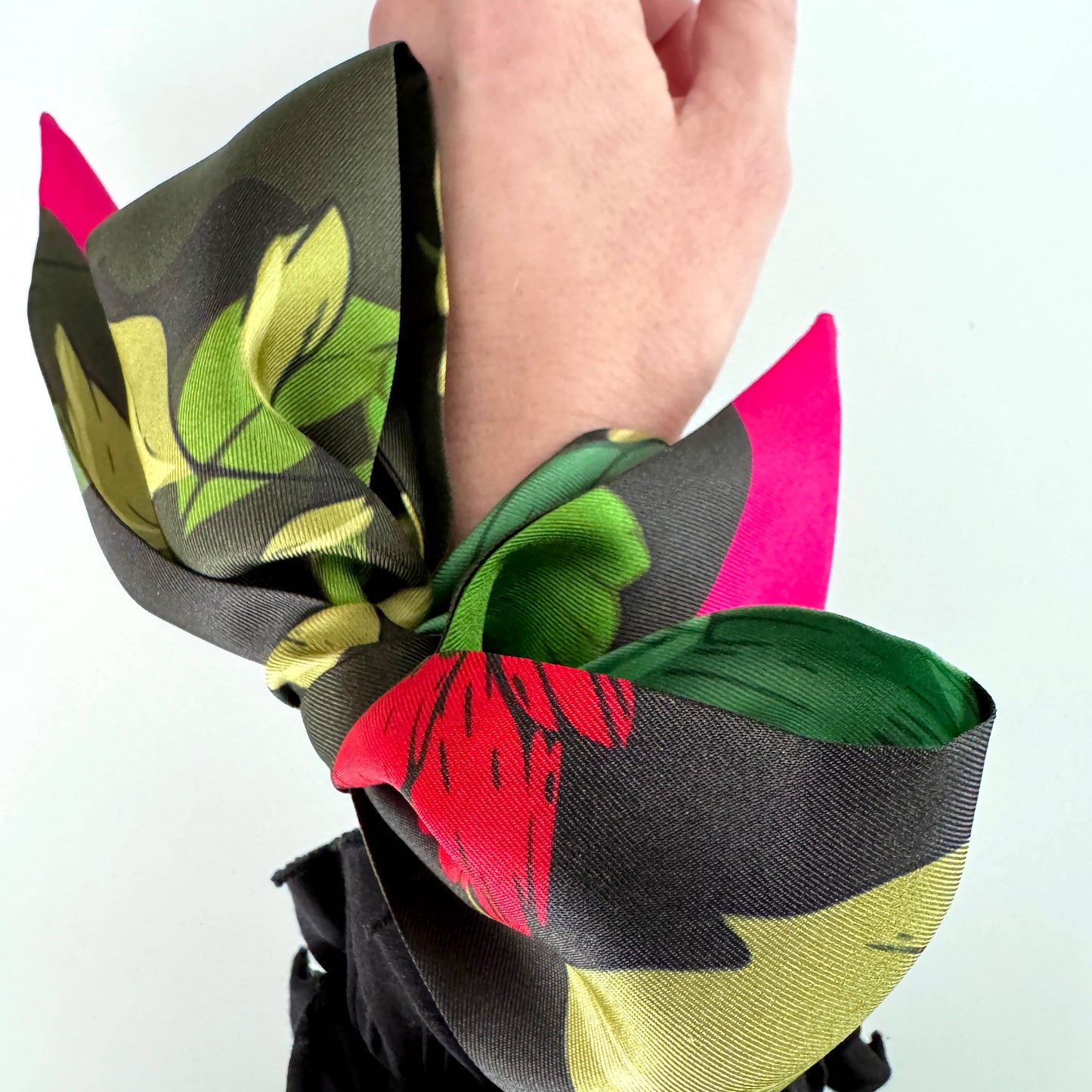 Silk Scarf Secret Garden