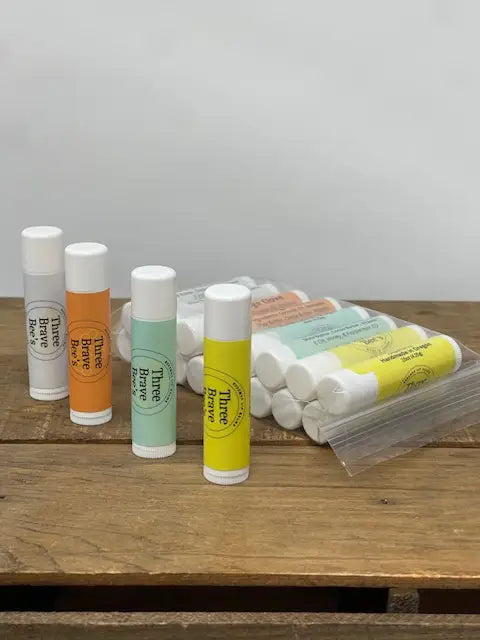 Three Brave Bees Lip Balm
