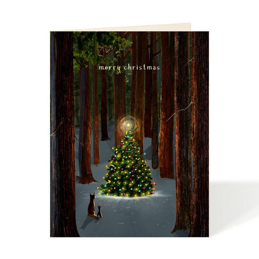 Tree Lighting Card