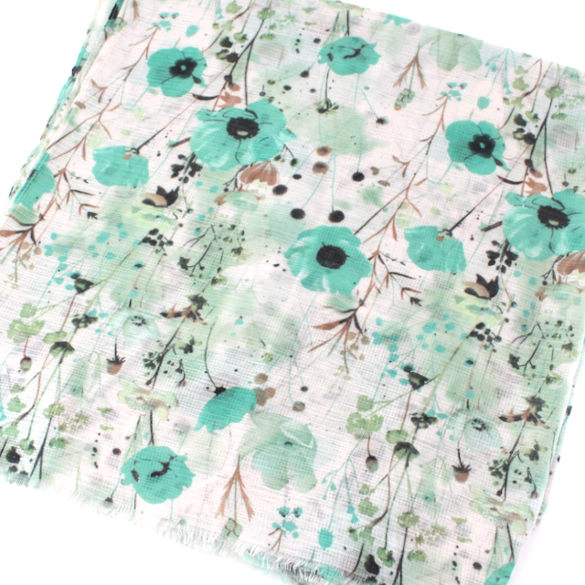 S26041 Flower Scarf