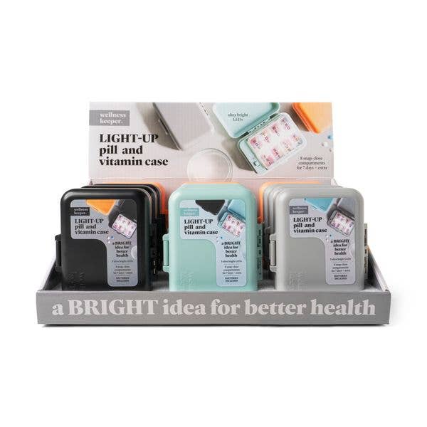 Light Up Pill Case