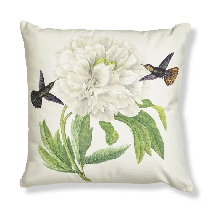 Hummingbird Pillow Sq