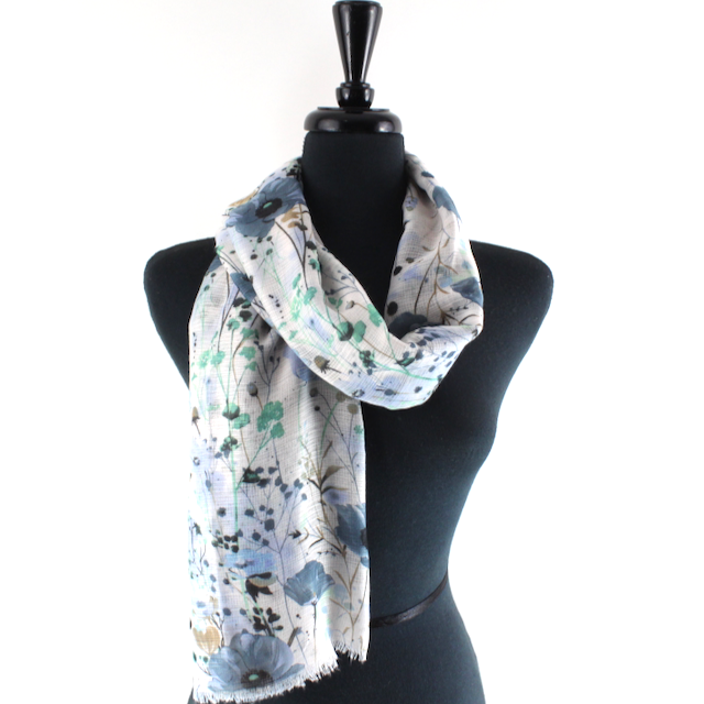 S26041 Flower Scarf