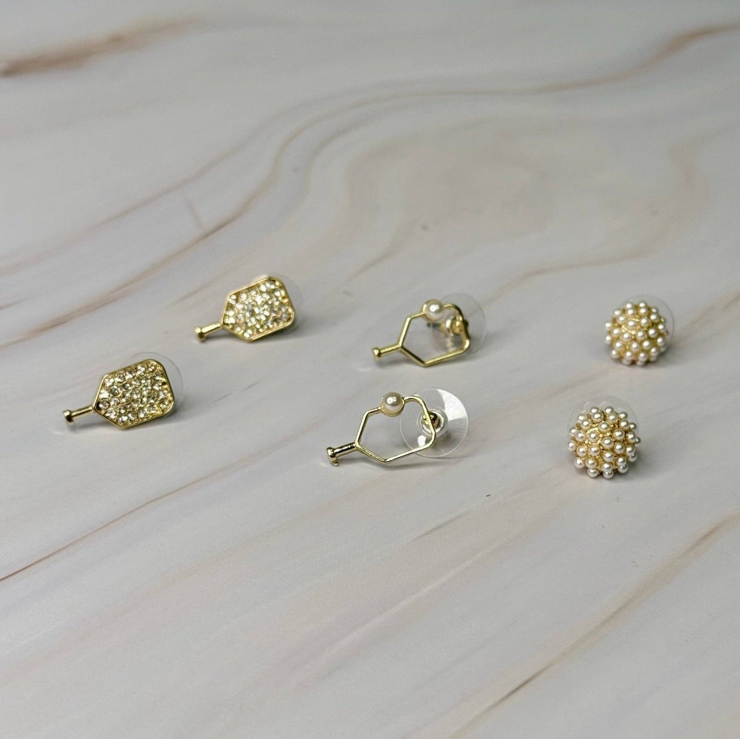 Pickleball Earrings S/3