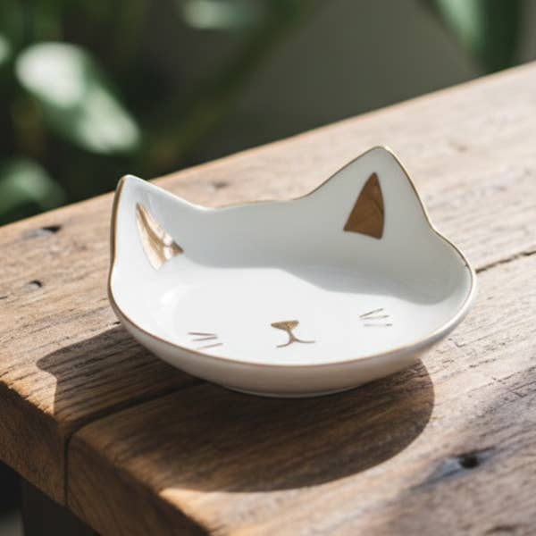 Cute Cat Dish