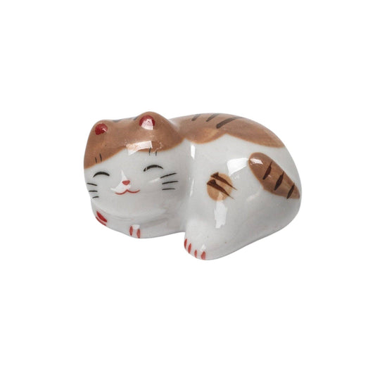 Cat Chopsticks Rest Brn