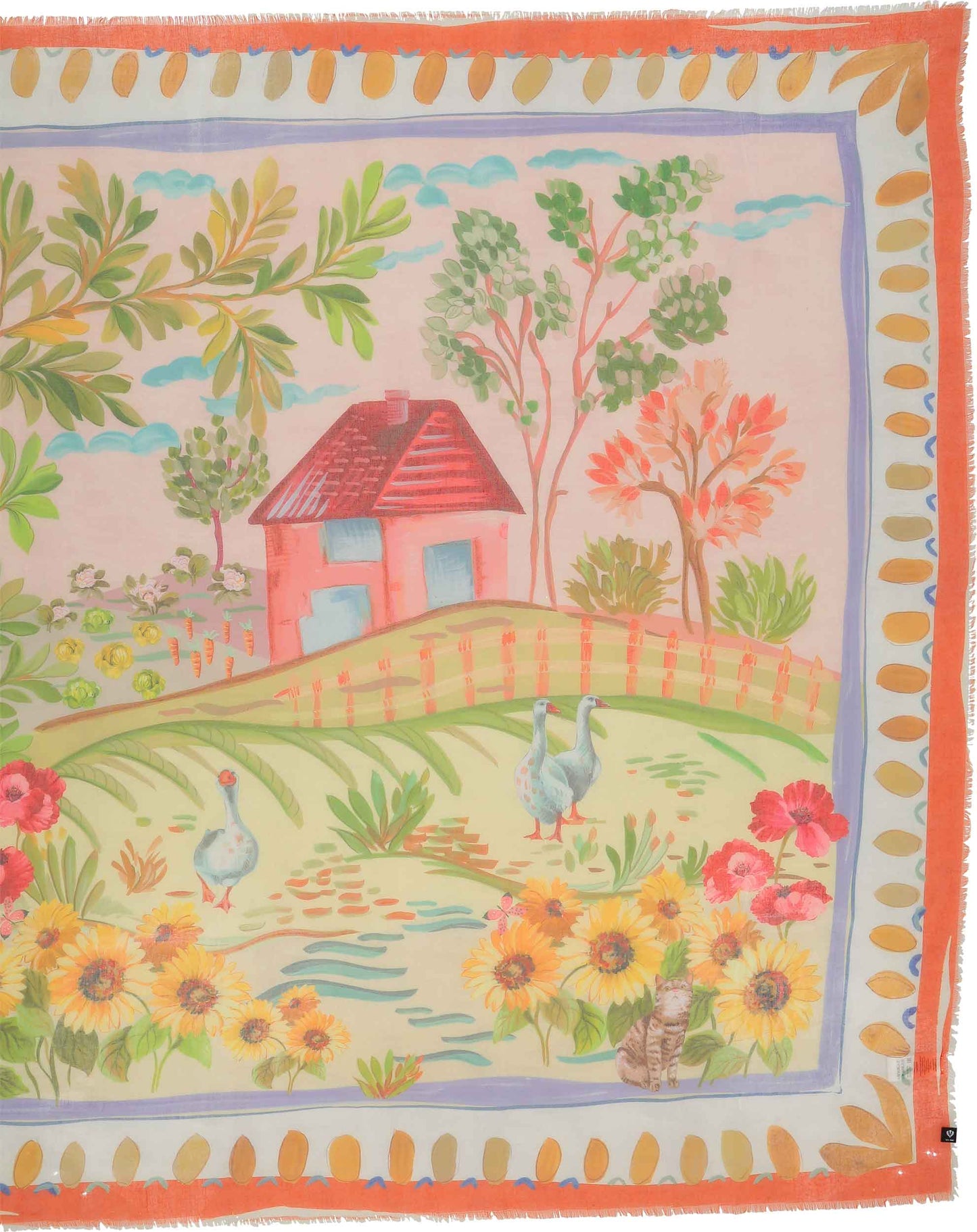 Cottage Life Sq Scarf