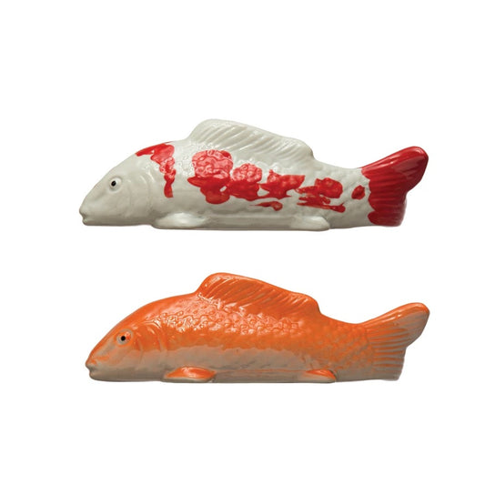 Stoneware Floating Fish LG