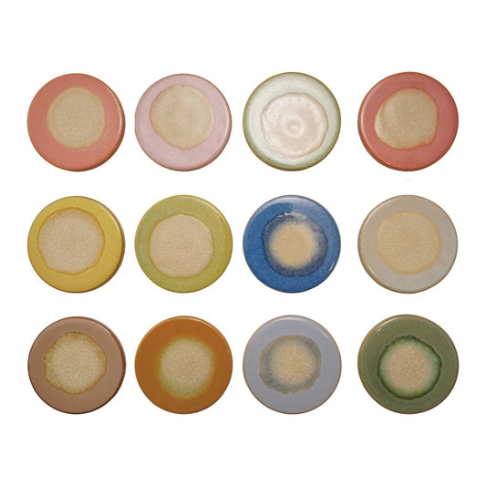Stoneware Trivet w/ Glaze
