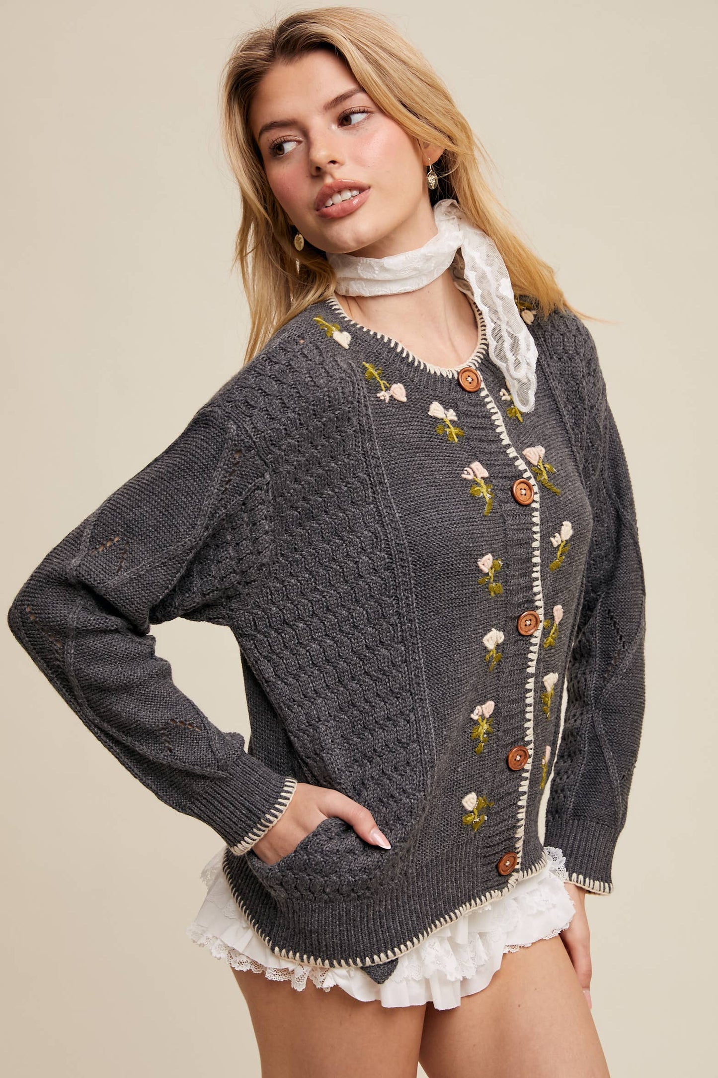 Floral Cardigan