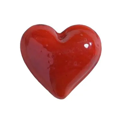 Heart Red Glass