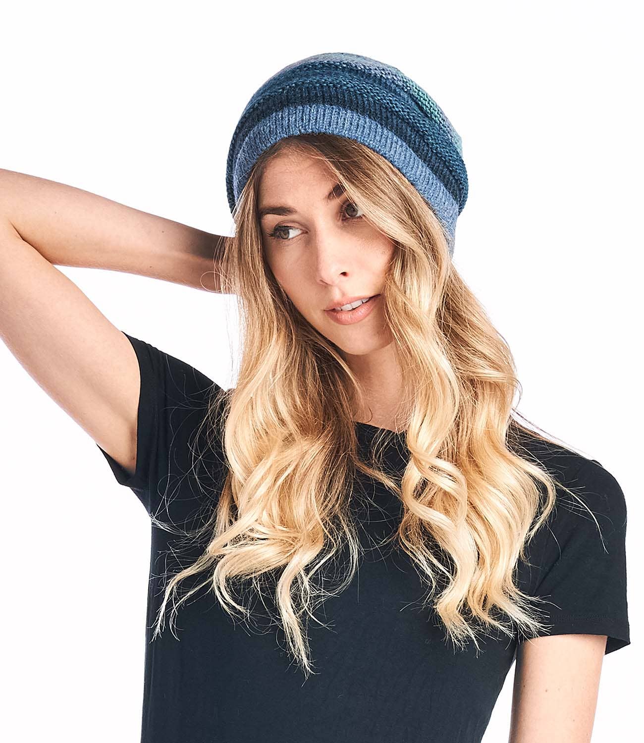 Alpaca Beanie Azul