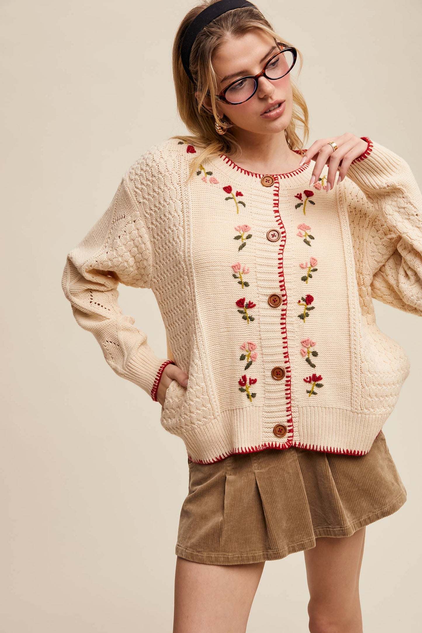 Floral Cardigan