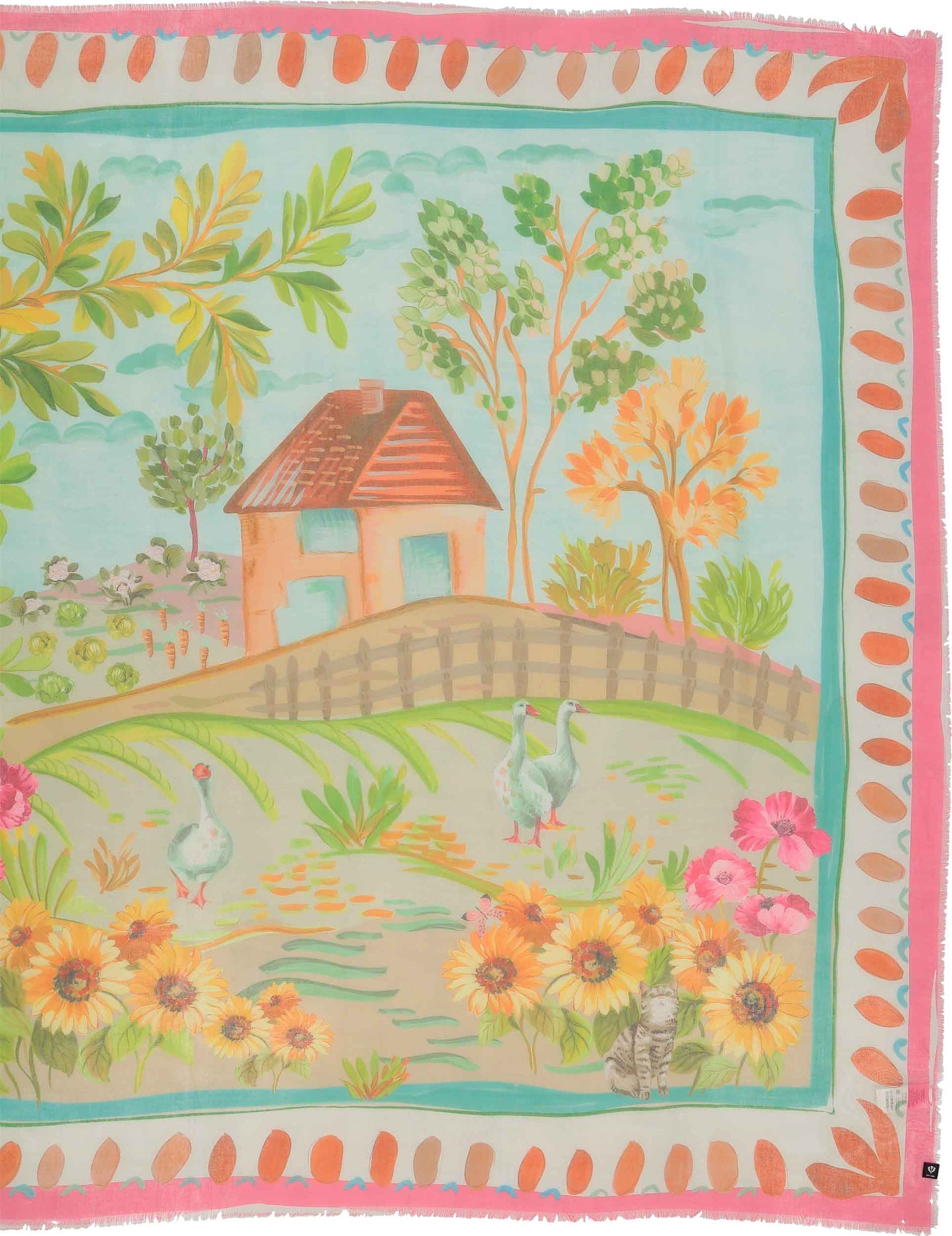 Cottage Life Sq Scarf
