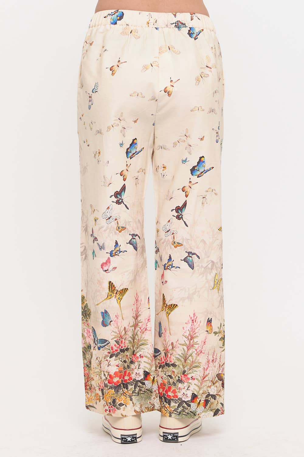 Butterfly Floral Pants