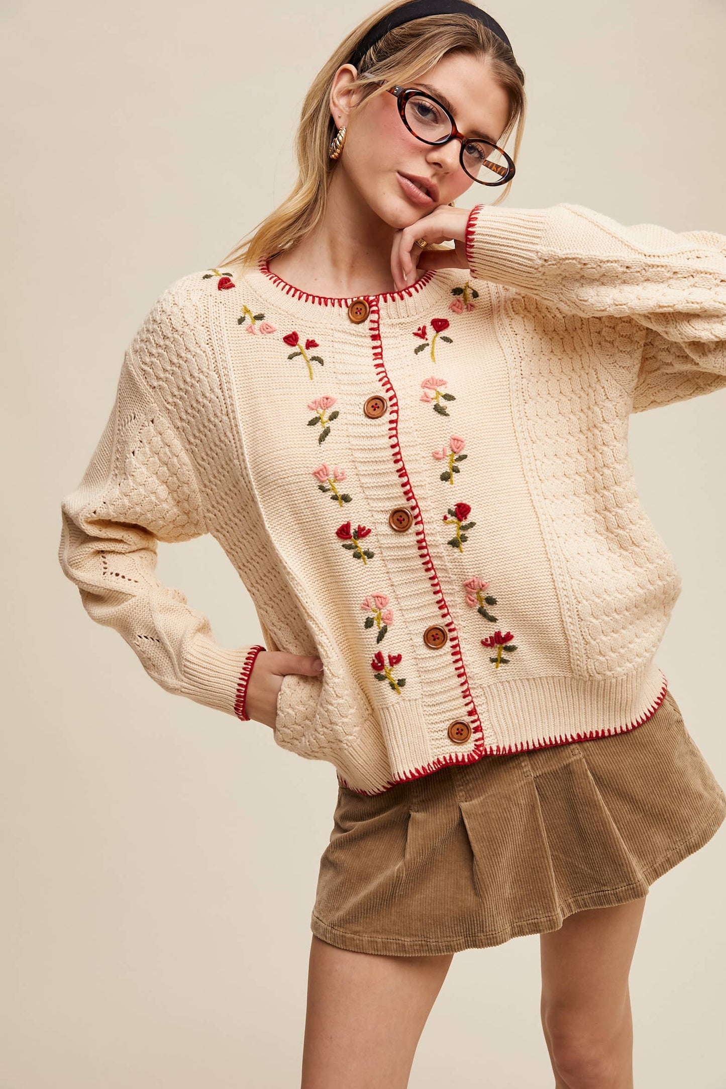 Floral Cardigan