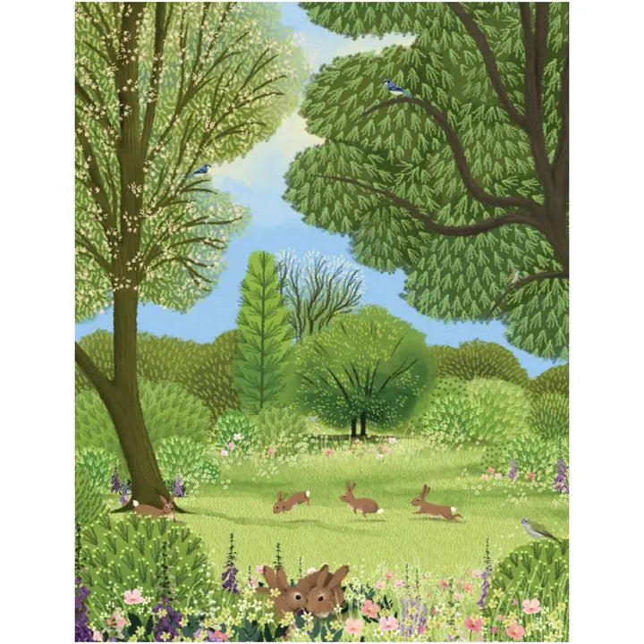 JN285 Woodland Rabbits