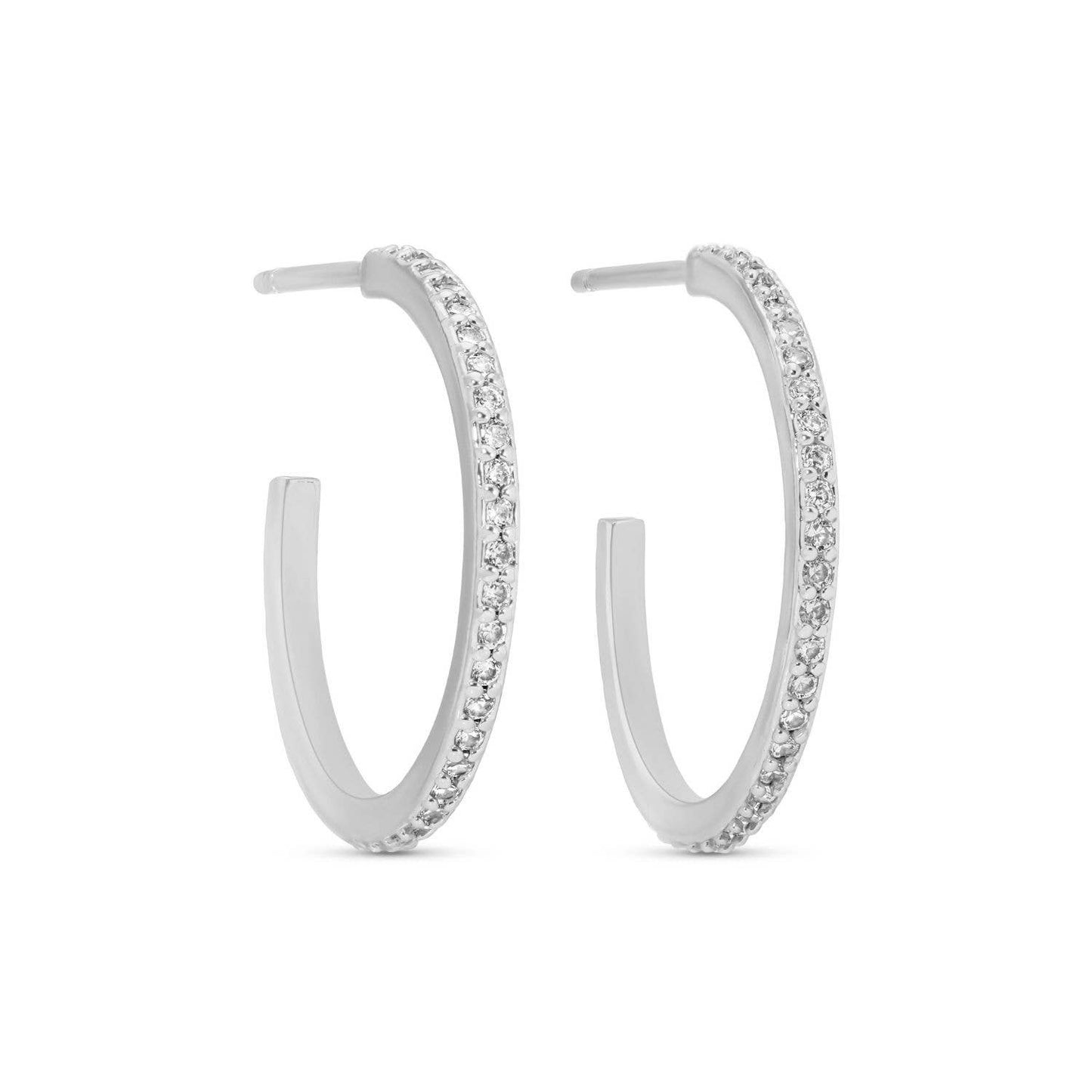 Pavé Hoops