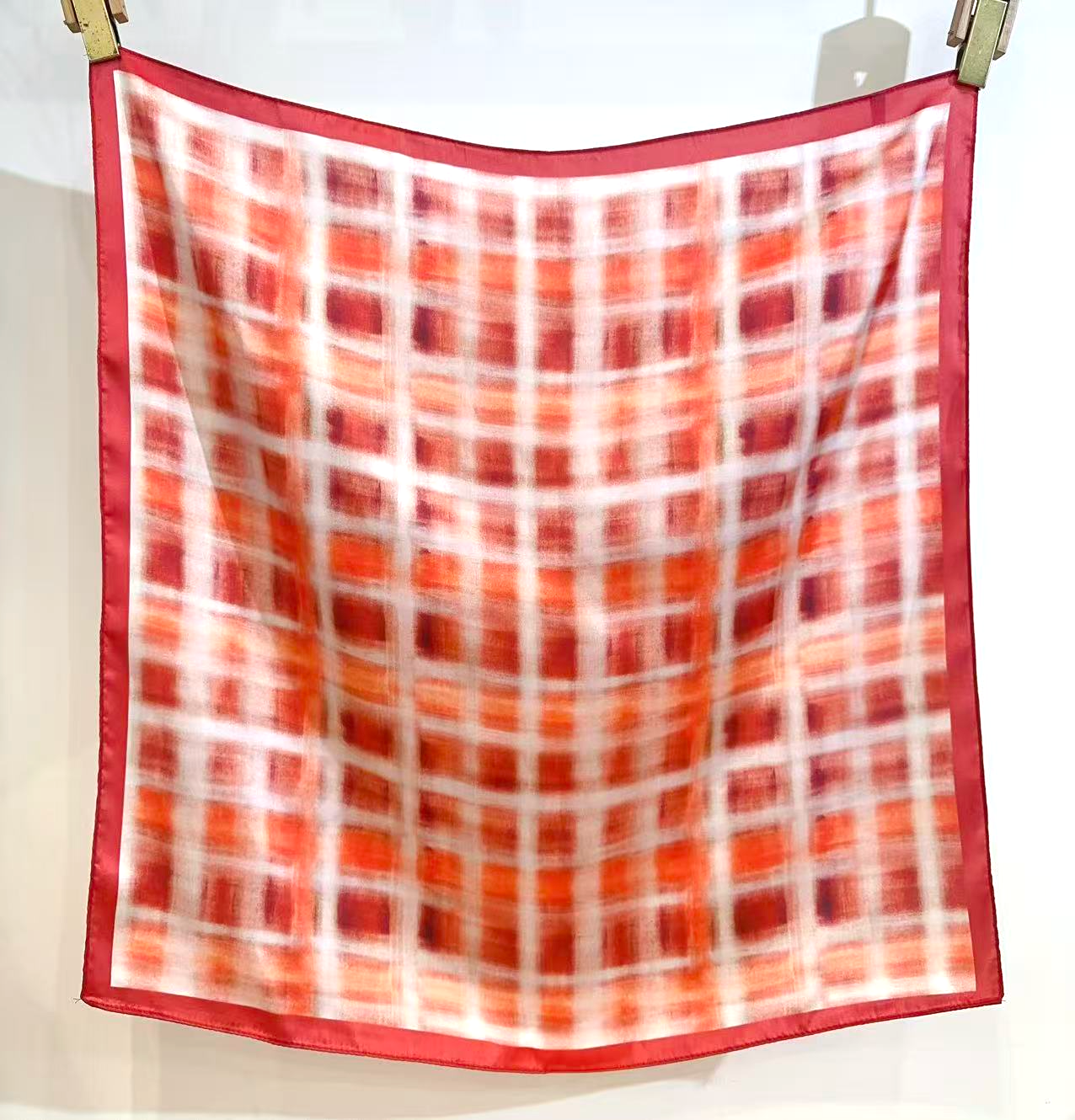 S26048 Grid Sq Scarf