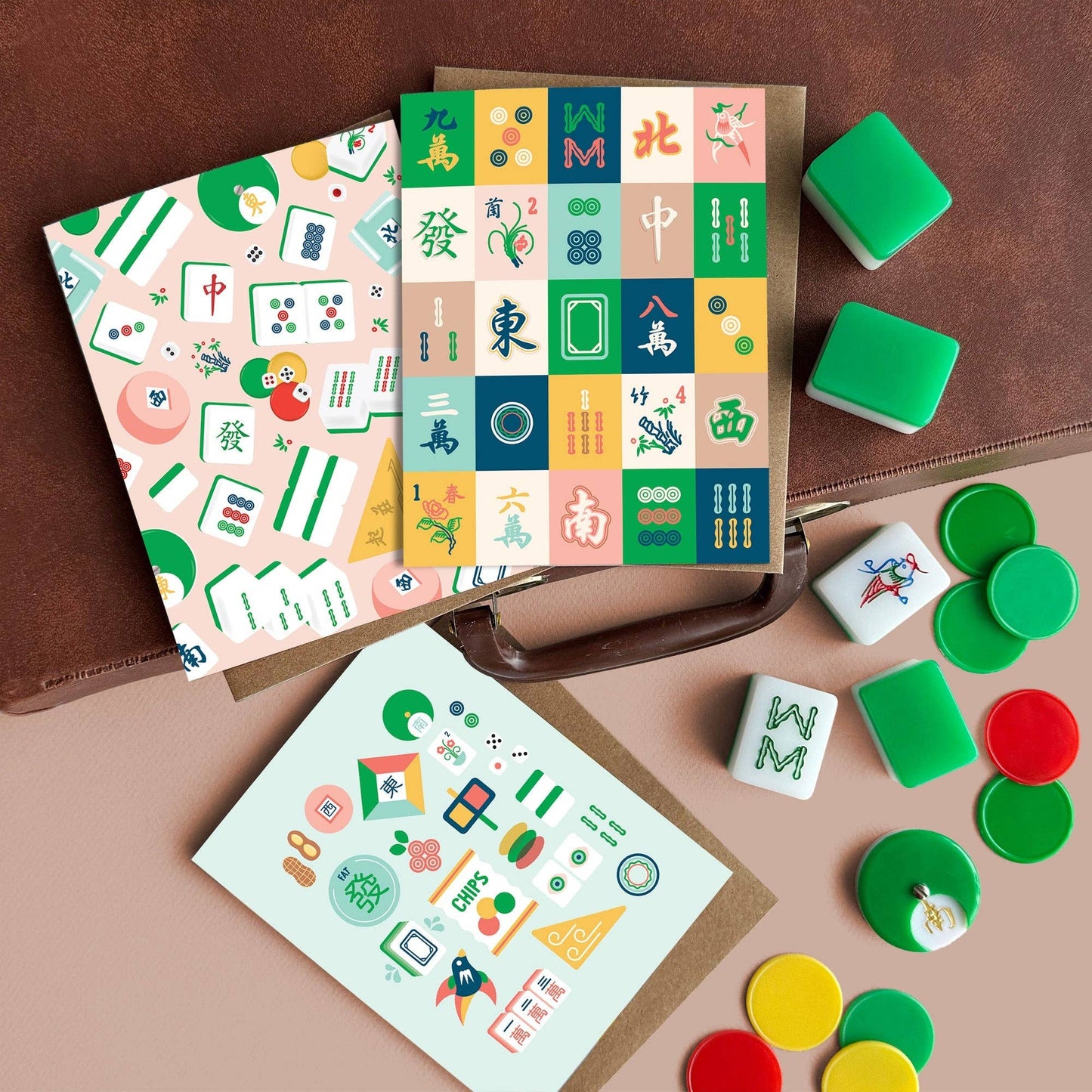 Mahjong Notecards