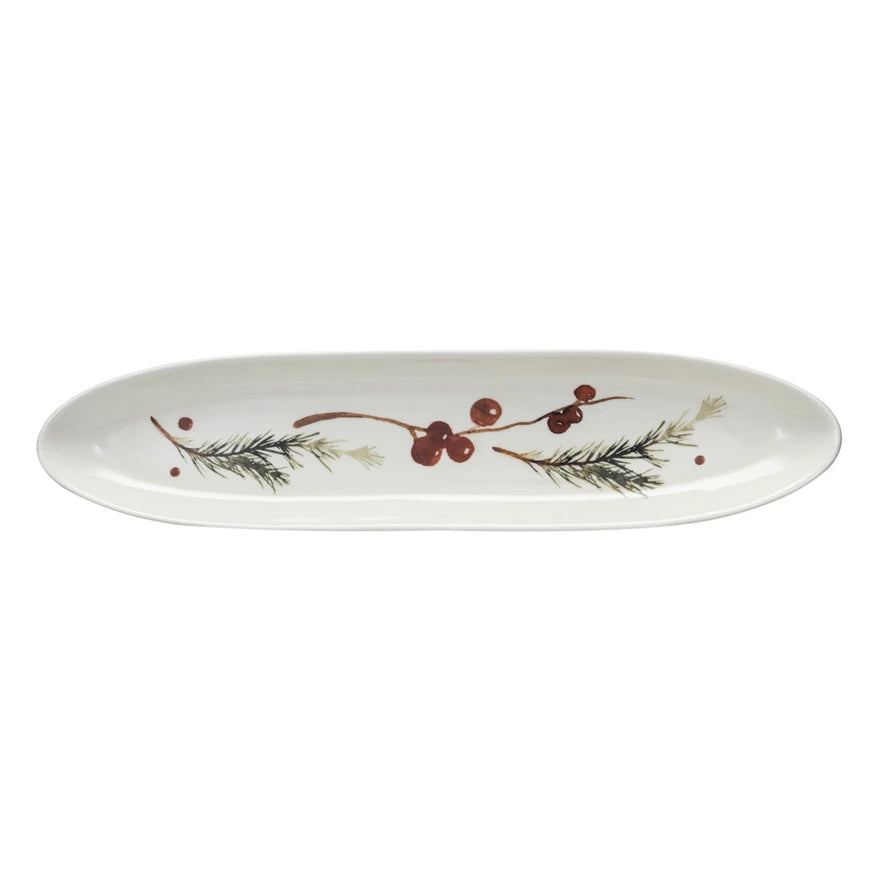 Oblong Dish Botanical