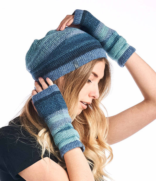 Alpaca Gloves Azul